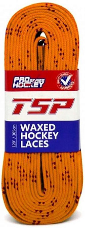 Шнурки хоккейные TSP Hockey Laces Waxed с пропиткой 274 см (2830)